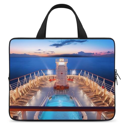 Sac d'ordinateur portable luxueux et fin pour voyage en bateau et piscine