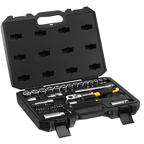 Prolunghe mm 75 e 125 - snodo universale, 2 chiavi a bussola per candele mm 16 e 21 - porta inserti - bussola porta inserti