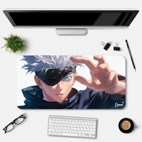 Image of Anime fearturing Large Gaming Mouse Pad, Extended Desktop Mat, 58 x 28 cm (DS 20)
