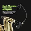 Xvive U7 Saxophone Microphone Wireless System, Wireless Microphone for Saxophones, Trumpet, Trombone Brass Instruments, 2.4 GHz,with Case #2