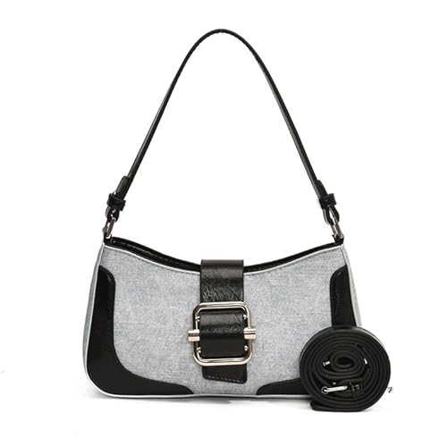 Sac à bandoulière polyvalent tendance en cuir synthétique pour femme