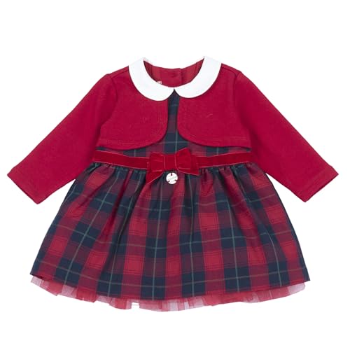 Chicco, Vestito Natale Bambina, in Caldo e Morbido Tessuto, Abbigliamento Bambina e Neonata, Designed in Italy