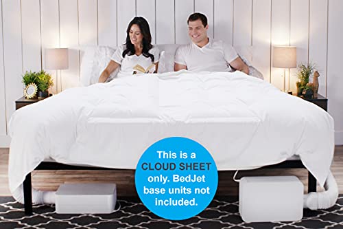 Bedjet Cloud Sheet - Dual Zone King (Cooling, Heating & Climate Control Just For Your Bed) #TOP3