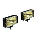 Blazer International 195DF1075KB Rectangular Amber Fog Light Kit – 12V/55W Halogen, Complete Wiring & Mounting Kit Included