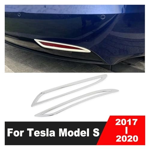 Garniture antibrouillard arrière Tesla Model S pour masquer les rayures - 4