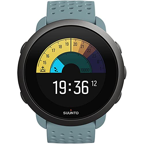 Suunto 3 Orologio GPS sportivo con cardiofrequenzimetro al polso, Activity Tracker 24/7 e monitoraggio delle ore di recupero