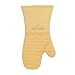 All-Clad Textiles Heavyweight 100-Percent Cotton Twill and Silicone Oven Mitt, Dijon