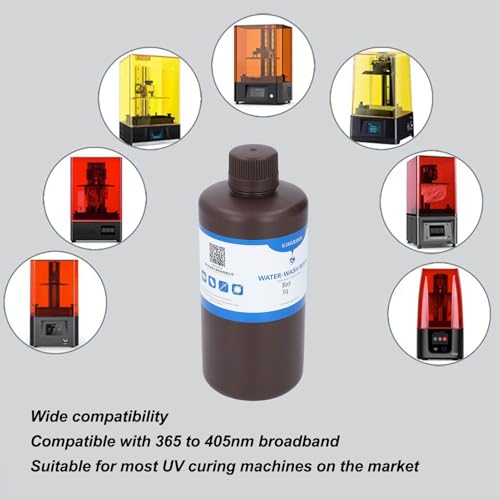 Resina UV Negra Brillante para Impresoras 3D de Alta Calidad - Fernando Cortés