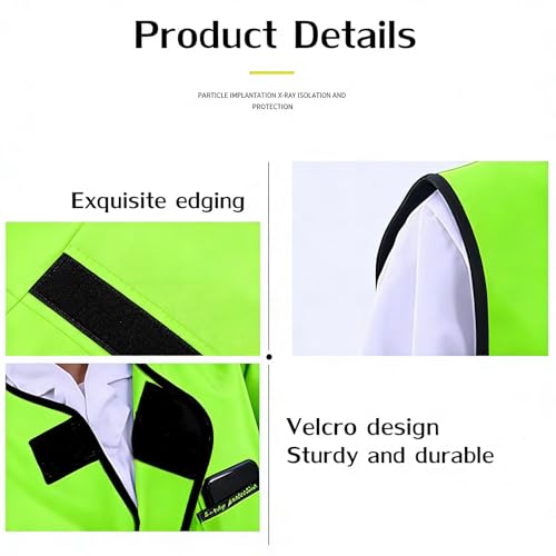 Image of Xray Lead Apron 0.5mmpb Half Radiation Shield Protective
