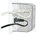 LectraLock - Baby Safety Electrical Outlet Cover - Large Plug Cover - Child-Resistant, White