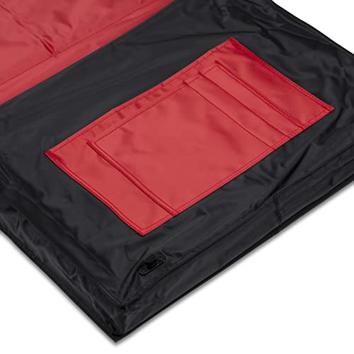 Aristo AR7063 Geo Board Carry Bag (Transporttasche für Zeichenplatten DIN A3) schwarz/rot