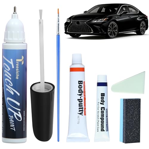 212 Obsidian Touch Up Paint for Lexus Match, Car Paint Scratch Repair kit, 2 in 1 Scratch Remover Pen with Color-Matched Rapid Drying of Paint Coating