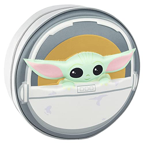 CERDÁ LIFE'S LITTLE MOMENTS - Mochila infantil 3D de The Mandalorian - Licencia Oficial Disney, Gris, Edad recomendada - 2 a 6 años