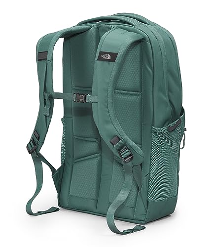 Image of THE NORTH FACE Women's Every Day Jester Laptop Backpack, Dark Sage /Burnt Coral Metallic, One Size