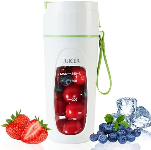 Amazon.co.jp: TEFO 350ML ポータブルブレンダーコードレスミニ 