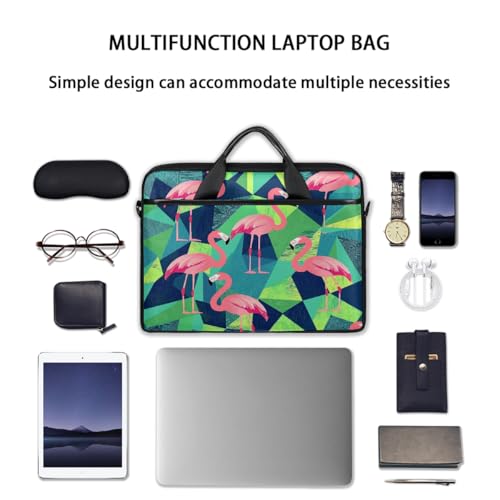 Maletín para Laptop 15 Pulgadas Diseño Geométrico Rosa miniatura 7