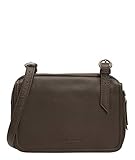 Weiches, genarbtes Glattleder Liebeskind Berlin Mareike Crossbody, aubergine , Small (HxBxT 15.5 cm x 24.5 cm x 7.5cm)