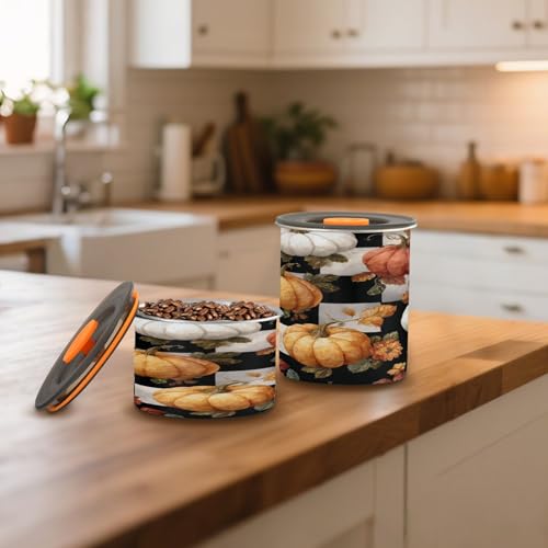 Contenedor de café acero inoxidable con tapa 900 ml miniatura 6