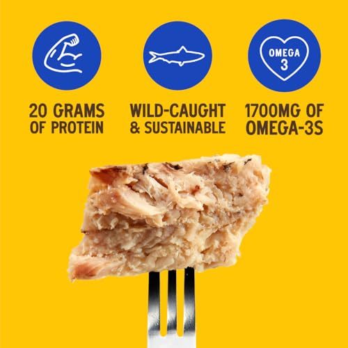 Image of Season Sardines in Water Skinless & Boneless, 4.25 Oz Tins, 6-Pack | No Salt Added, Wild Caught, 22g of Protein, Keto Snacks, More Omega 3's Than Tuna, Kosher, High in Calcium, Canned Sardines