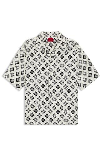 Chemise surdimensionnée HUGO BOSS imprimé personnage pour un style unique