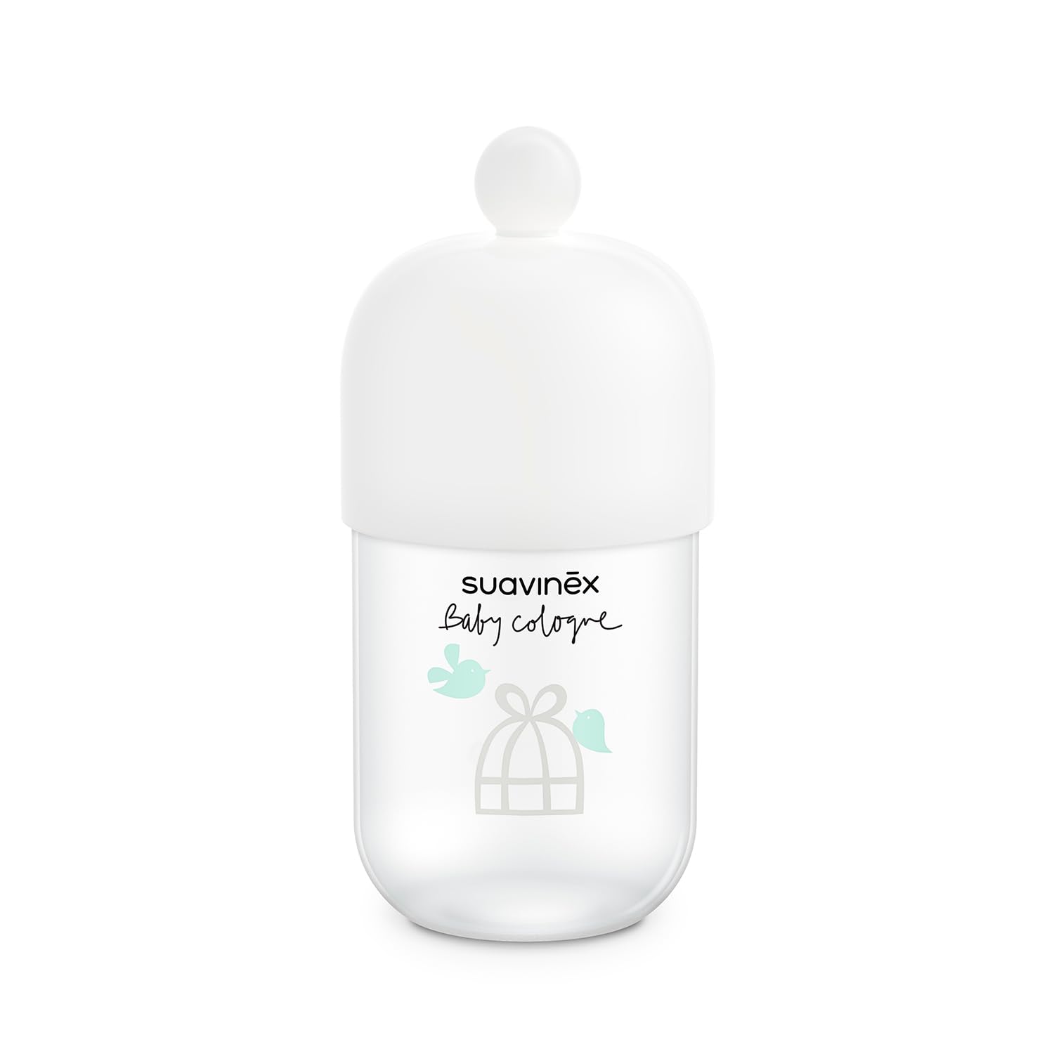 Suavinex, Baby Cologne, Colonia Classica, Colonia Bimbo a Basso Contenuto di Alcol, Non Macchia i Vestiti, Aroma Fresco e Delicato, Acqua Profumata Bambini, con Spray, 100 ml