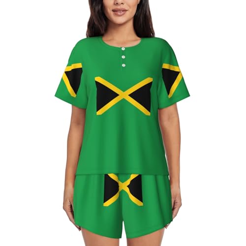 Pyjama Jamaïque pour femme idéal pour vos soirées d'été et matins cocooning