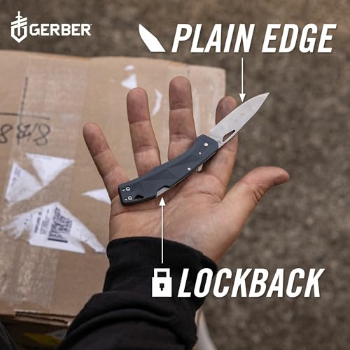 Gerber Gear LST - EDC Pocket Knife - Survival Tactical Tool for Travel, Camping & Outdoor Adventure - Lightweight & Compact Folding Knife - Stainless Steel Blade - Green - Image 7