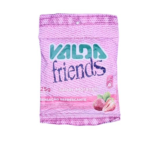 Pastilhas Valda Friends Morango 25g