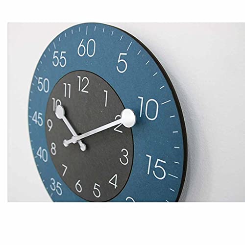 Horloge murale ronde pour chambre pour créer un salon cosy à la maison - 4