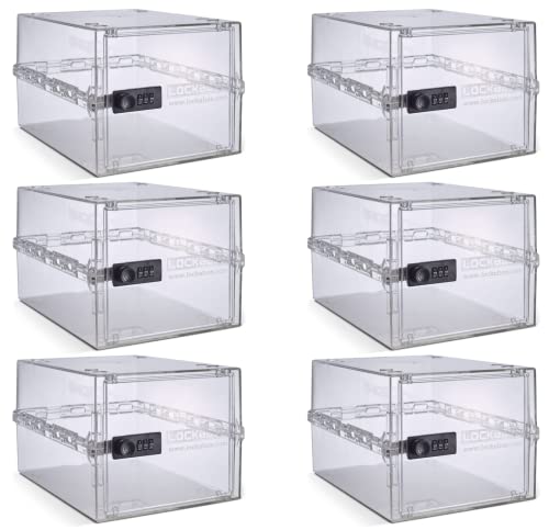 Lockabox Oneâ„¢ Business Bundle | 6 Pack | Lock Box for Healthcare, Offices, clinics and Schools