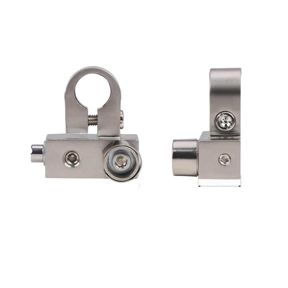 Connettori terminali in ottone con collari adattatori Copri morsetti di ricambio compatibili con auto RV Boat