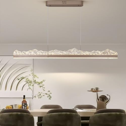 Lustre pour hall et chambre à coucher suspendue led hauteur réglable chic