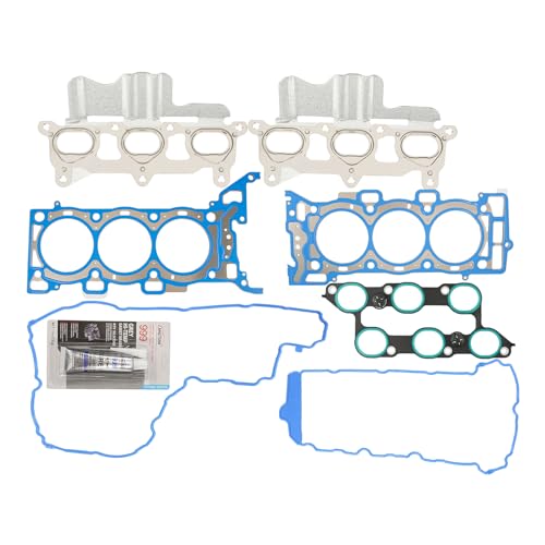 Image of KAX Engine Cylinder Head Gasket Set Compatible with Chevy Traverse 2009-2010 2014-2015, GMC Acadia 2009 2011-2015, Buick Enclave 2010 2013 2015, Saturn Outlook 2010, Head Gasket Kit, OE# HS26376PT-5
