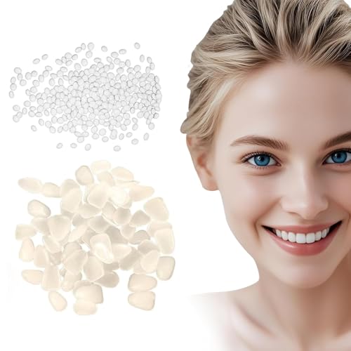 Tooth Repair kit for Filling The Missing Broken Tooth and Gaps-Moldable Fake Teeth and Thermal Beads Replacement Kit-Natural Color-BB1