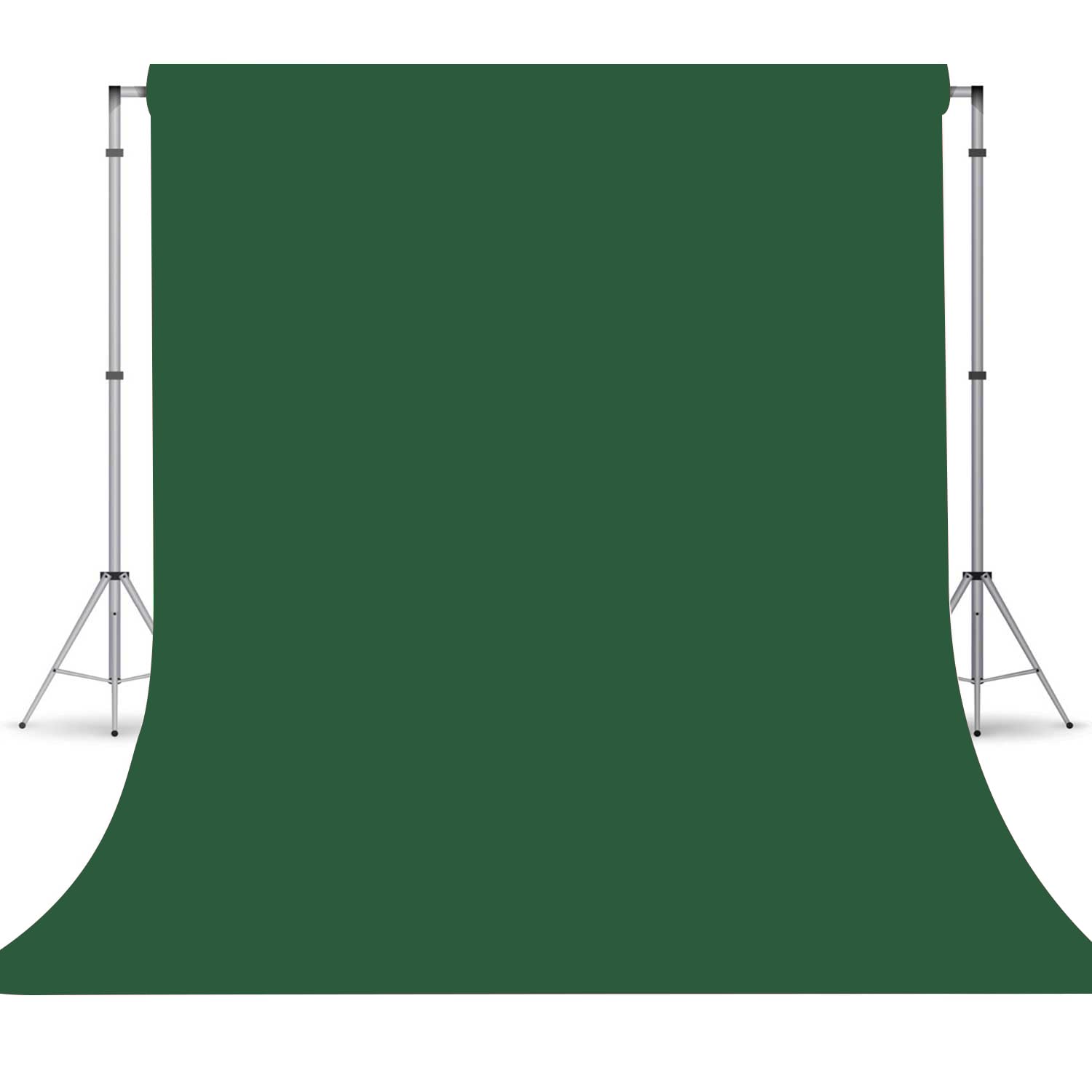 Dark Green Photography Backdrop for Photoshoot, Photo Backdrop Curtain, Perfect Dark Green Backdrops for Party Portrait Photoshoots Video Studio