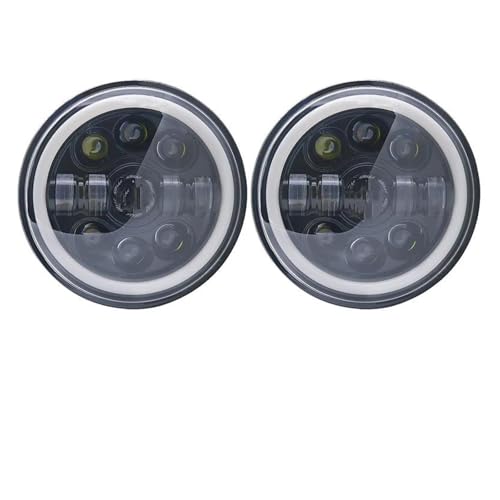 Phare 2x Voiture Led pour Suzuki Jimmy et Samurai optique 7 pouces DRL Halo