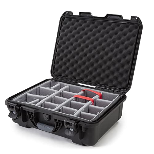Nanuk Wodoodporne twarde etui 930 z wyściełanymi przegrodami - czarne