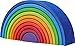 Grimm's Wooden Rainbow Sunset - 10 Pieces