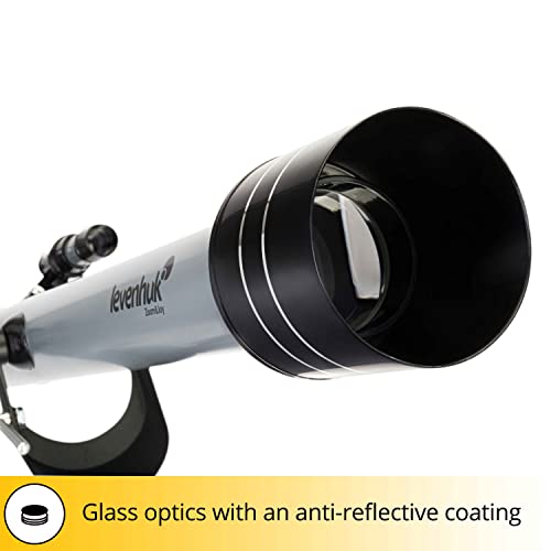 Levenhuk Blitz 60 Base Telescopio Rifrattore Portatile Da 60 Mm Per Ragazzi E Principianti, Con Treppiede E Un Ampio Set Di Accessori - 2