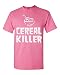 Shop4Ever Cereal Killer T-Shirt Funny Shirts