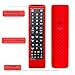 Remote case for Samsung Controller, Silicone Cover for BN59-01199F Smart TV Control Skin Sleeve Red