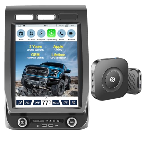 Car Stereo For Ford F-150 12 Inch T Style