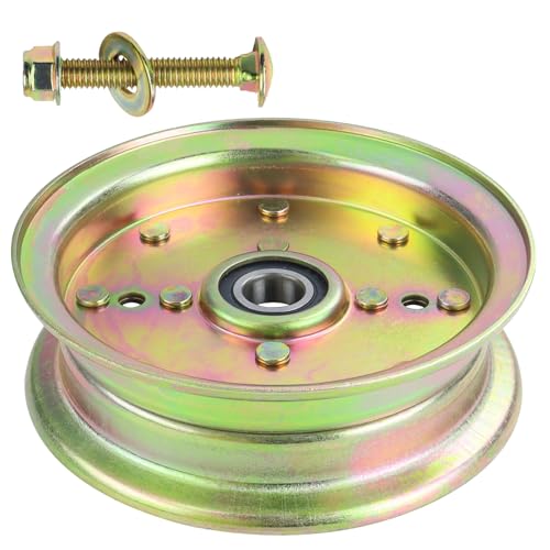 NICHEFLAG 589766102 Idler Pulley for Husqvarna 46" 48" 54" Z246 RZ4623 Deck