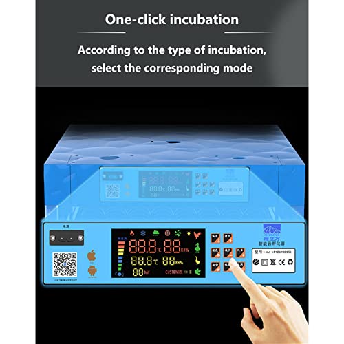 320 Eierbrutmaschine Automatisch Brutmaschine Für Geflügel Mit Eierwendefunktion Digitaler Vollautomatischer Hatcher Mit… – Bild 5