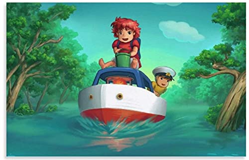 JYSHC 1000Pcs Ponyo Anime Puzzle Erwachsene Dekompressionsspiel Puzzle Studenten Spielzeug Für Kinder Weihnachten Geburtstagsgeschenke Py192Js Cover