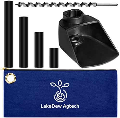 Lakedew Soil Sampler Drill Set No Sweat No Clean up