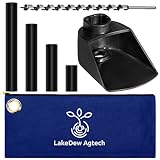 Lakedew Soil Sampler Drill Set No Sweat No Clean up