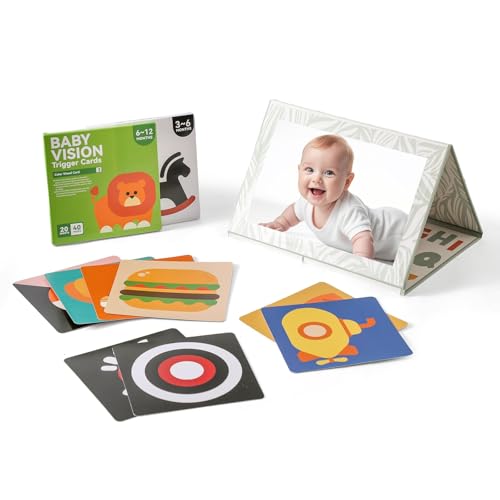 IEATFO Faltbares Bauchzeit-Spielset mit Spiegel