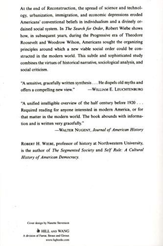 The Search for Order, 1877-1920 - Image 2