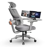 PERSONNALISEZ VOTRE SIÈGE: UN AJUSTEMENT PARFAIT POUR TOUT LE MONDE - La chaise ergonomique bureau Newtral MAGICH-PRO dispose d'un siège avec hauteur et profondeur réglables. Que vous soyez grand ou petit, vous pouvez ajuster le siège pour que vos pieds touchent bien le sol et que vos genoux forment un angle de 90°. Cela évite les douleurs dans les jambes dues à une circulation sanguine ralentie, offrant une sensation de confort durable.